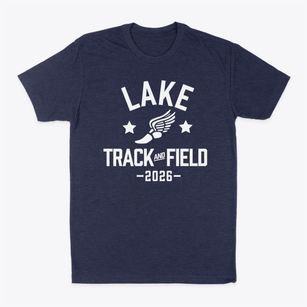 Lake Elementary School Track and Field Classic Dad T-Shirt