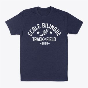 Ecole Bilingue De La Nouvelle-orleans Track and Field Classic Dad T-Shirt