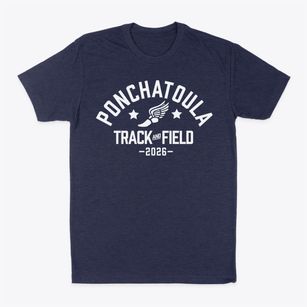 Ponchatoula High School Track and Field Classic Dad T-Shirt