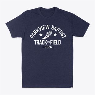 Parkview Baptist School Track and Field Classic Dad T-Shirt