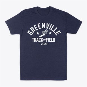 Greenville Elementary School Track and Field Classic Dad T-Shirt