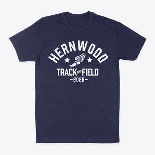 Hernwood Elementary School Track and Field Classic Dad T-Shirt