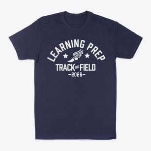 Learning Prep School Track and Field Classic Dad T-Shirt