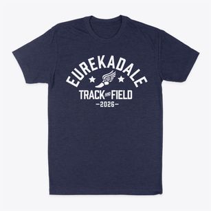 Eurekadale Elementary School Track and Field Classic Dad T-Shirt