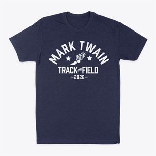 Mark Twain Elementary School Track and Field Classic Dad T-Shirt