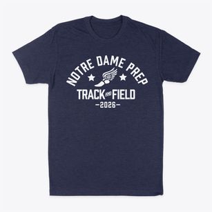 Notre Dame Prep High School Track and Field Classic Dad T-Shirt