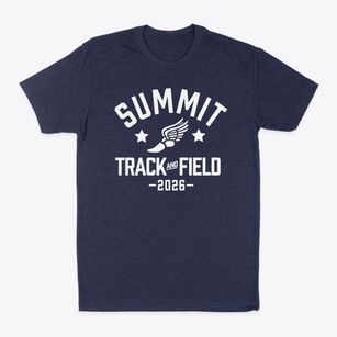 Summit Academy Track and Field Classic Dad T-Shirt