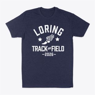 Loring Primary School Track and Field Classic Dad T-Shirt