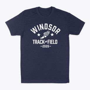 Windsor High School Track and Field Classic Dad T-Shirt