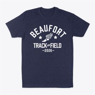 Beaufort Elementary School Track and Field Classic Dad T-Shirt