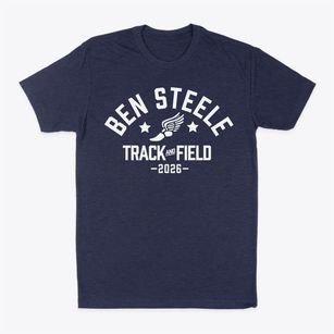 Ben Steele Middle School Track and Field Classic Dad T-Shirt