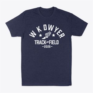 W K Dwyer Primary School Track and Field Classic Dad T-Shirt