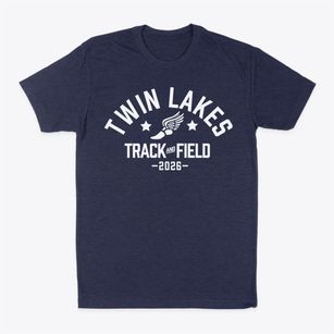 Twin Lakes Elementary School Track and Field Classic Dad T-Shirt