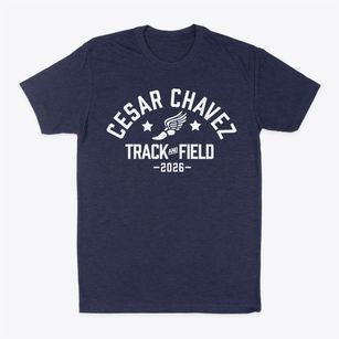 Cesar Chavez Elementary School Track and Field Classic Dad T-Shirt