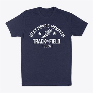 West Morris Mendham High School Track and Field Classic Dad T-Shirt