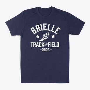 Brielle Elementary School Track and Field Classic Dad T-Shirt