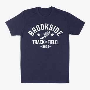Brookside Christian Elementary School Track and Field Classic Dad T-Shirt