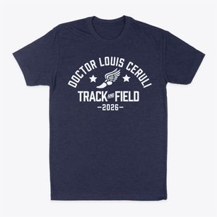 Ps 34 Doctor Louis Ceruli Track and Field Classic Dad T-Shirt