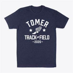 Tomer Dvora Girls School Track and Field Classic Dad T-Shirt