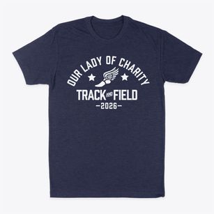 Our Lady Of Charity Parish Track and Field Classic Dad T-Shirt
