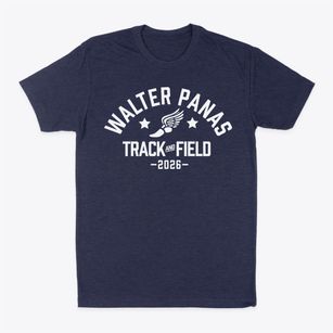 Walter Panas High School Track and Field Classic Dad T-Shirt