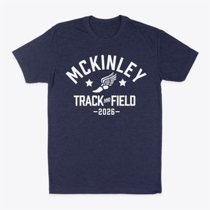 Mckinley Brighton Elementary School Track and Field Classic Dad T-Shirt