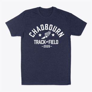 Chadbourn Middle School Track and Field Classic Dad T-Shirt
