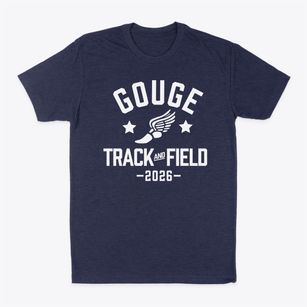 Gouge Elementary School Track and Field Classic Dad T-Shirt