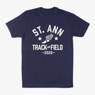 Saint Ann School Track and Field Classic Dad T-Shirt