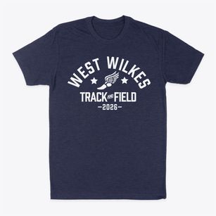 West Wilkes Middle School Track and Field Classic Dad T-Shirt
