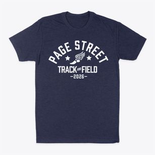 Page Street Elementary School Track and Field Classic Dad T-Shirt