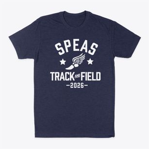 Speas Elementary School Track and Field Classic Dad T-Shirt