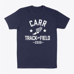 Carr Elementary School Track and Field Classic Dad T-Shirt