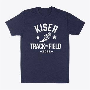 Kiser Middle School Track and Field Classic Dad T-Shirt