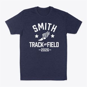 Smith High School Track and Field Classic Dad T-Shirt