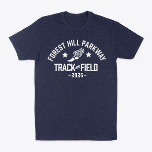 Forest Hill Parkway Elementary School Track and Field Classic Dad T-Shirt