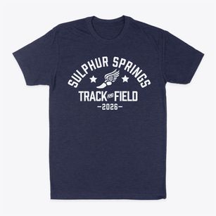 Sulphur Springs Elementary School Track and Field Classic Dad T-Shirt