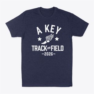 A Key Academy Alternative Track and Field Classic Dad T-Shirt