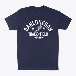 Dahlonegah Elementary School Track and Field Classic Dad T-Shirt