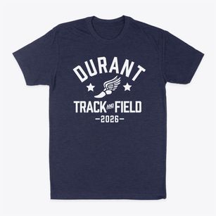 Durant High School Track and Field Classic Dad T-Shirt