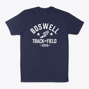Boswell High School Track and Field Classic Dad T-Shirt