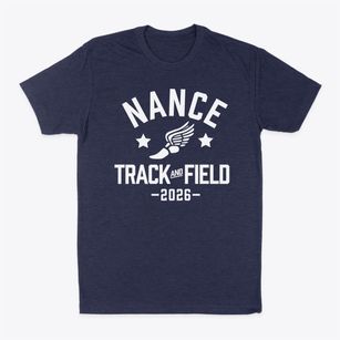 Nance Elementary School Track and Field Classic Dad T-Shirt