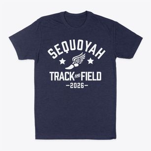 Sequoyah High School Track and Field Classic Dad T-Shirt
