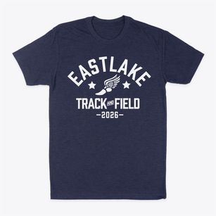 Eastlake Elementary School Track and Field Classic Dad T-Shirt
