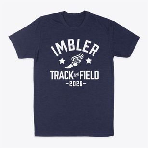 Imbler Elementary School Track and Field Classic Dad T-Shirt