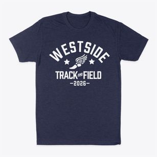 Westside Christian School Track and Field Classic Dad T-Shirt