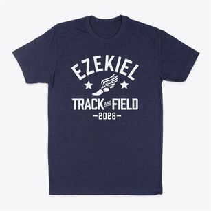 Ezekiel Academy Track and Field Classic Dad T-Shirt