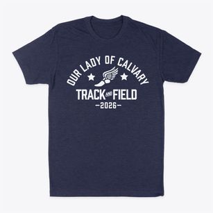 Our Lady Of Calvary Parish Track and Field Classic Dad T-Shirt