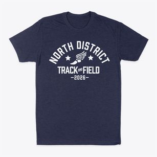 North District Middle School Track and Field Classic Dad T-Shirt