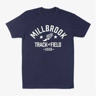 Millbrook Elementary School Track and Field Classic Dad T-Shirt